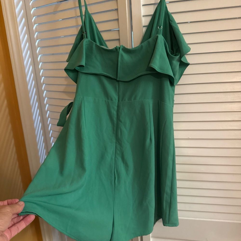 Vestique Teal Sleeveless Romper